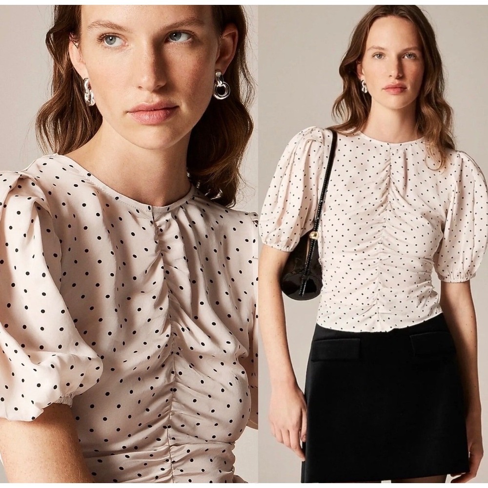 J Crew Veranda Dot Shirt
